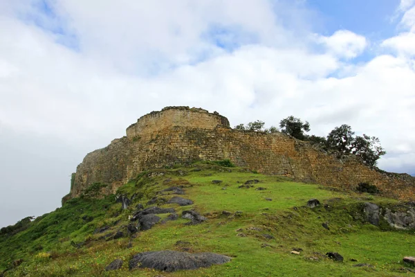 Pre Inca Ruina Kuelap Alto Las Montañas Del Norte Peruano — Foto de Stock