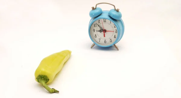 Close Fresh Time Pepperpepper — Stock Photo, Image