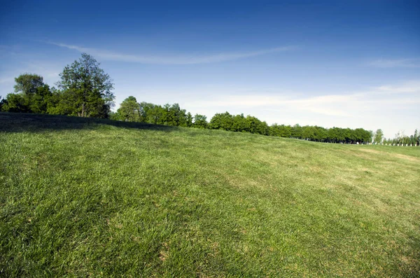 Sandbunker Auf Dem Golfplatz — Stockfoto