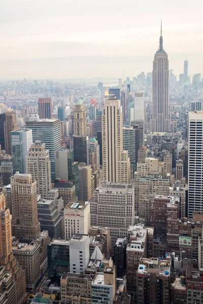 New York City Skyline Urban Skyscrapers Usa — Stock Photo, Image