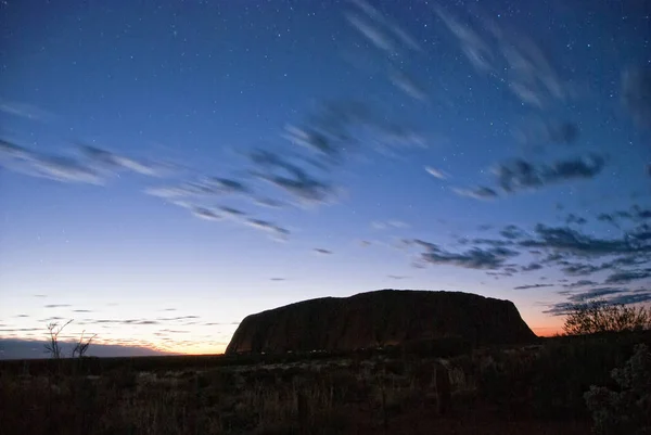 Ljus Och Färger Ayers Rock Australien — Stockfoto