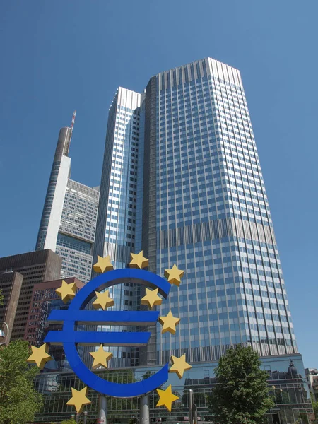 Banca Centrale Europea Francoforte Sul Meno Germania — Foto Stock