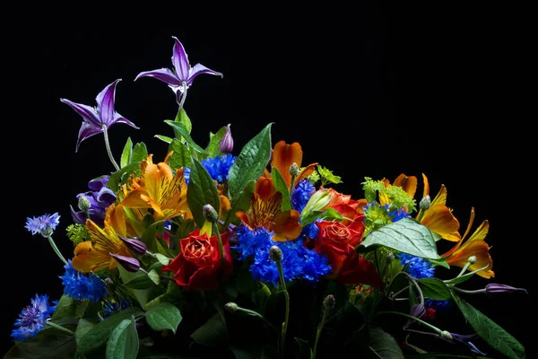 배경에 거대한 꽃다발 — 스톡 사진