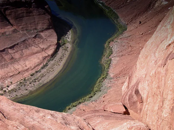 Kilátás Patkó Bend Arizona Usa — Stock Fotó