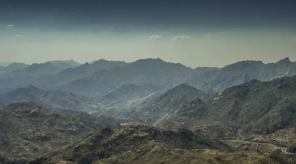 Hada Mountain Taif City Arabia Saudita Con Una Splendida Vista — Foto Stock