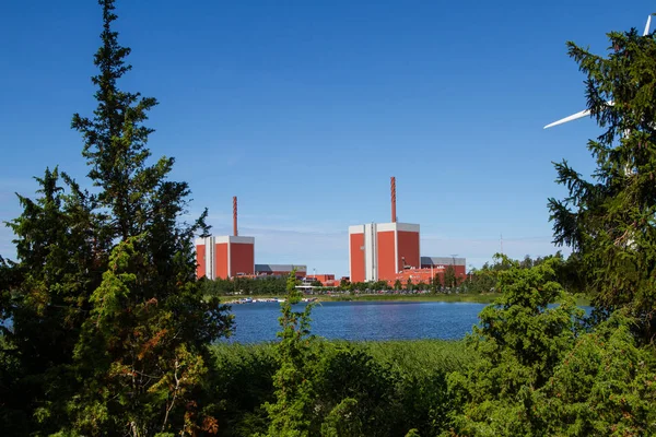 Kerncentrale Olkiluoto Westelijk Finland — Stockfoto