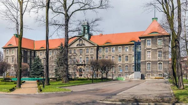 Hôtel Ville Bytom Région Silésie Pologne Construit 2015 Dans Style — Photo