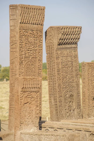Cmentarz Seljuk Turk Ahlat Bitlis — Zdjęcie stockowe