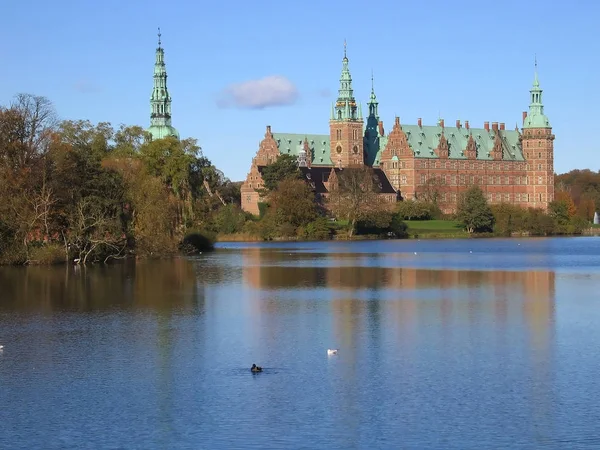 Palacio Frederiksborg Dinamarca — Foto de Stock
