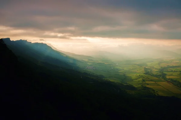 スペインのナバラ山脈の美しい景色 — ストック写真