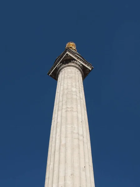 Monument Pour Commémorer Grand Incendie Londres 1966 — Photo