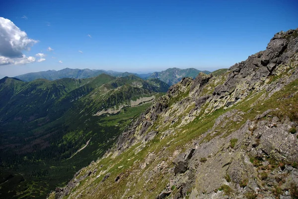 Hermosa Vista Las Montañas Tatry — Foto de Stock