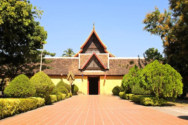 Tempio Wat Saket Vientiane Laos — Foto Stock