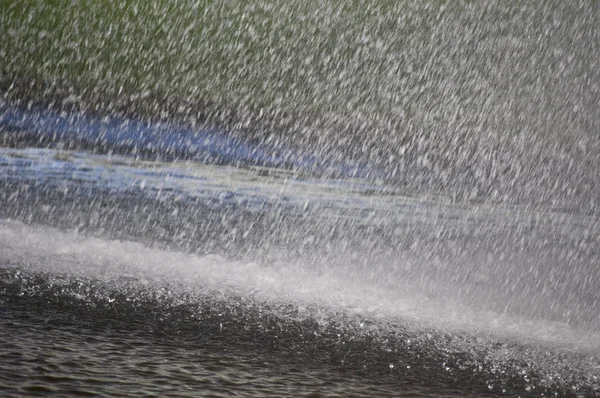 Lluvia Fuerte Caída Útil Como Fondo Interesante — Foto de Stock