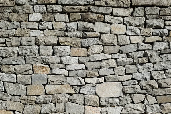 Stacked Stone Wall Background — Stock Photo, Image