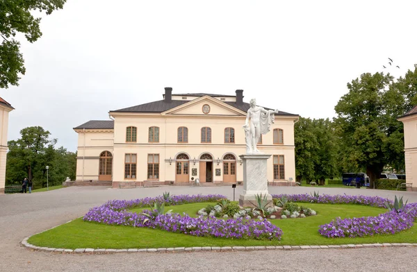 Drottningholms Palác Městě Stockholm Švédsko — Stock fotografie