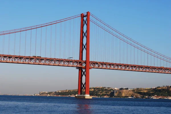 Viejo Puente Salazar Lisboa Portugal — Foto de Stock