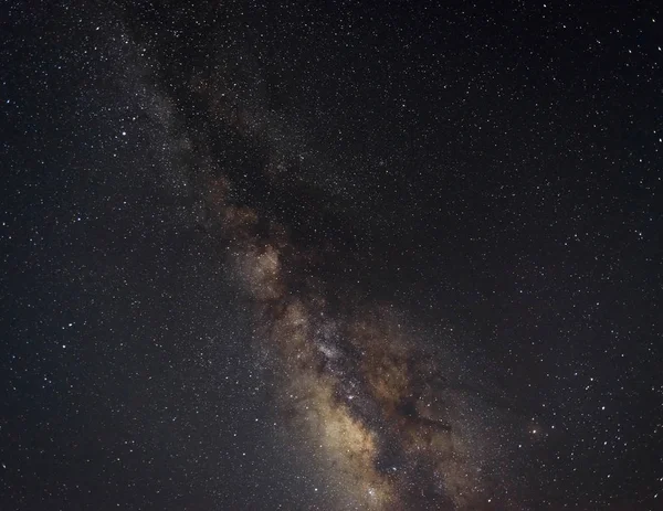 Lattea Una Notte Buia Limpida — Foto Stock