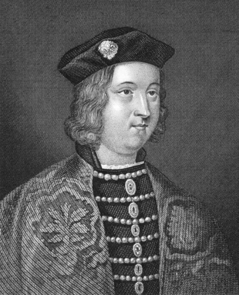 Edward Van Engeland 1442 1483 Gravure Uit 1830 Koning Van — Stockfoto
