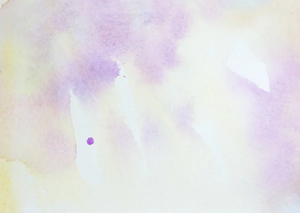 Fondo Acuarela Abstracto Tonos Pastel Suave Amarillo Púrpura Rosa Para —  Fotos de Stock