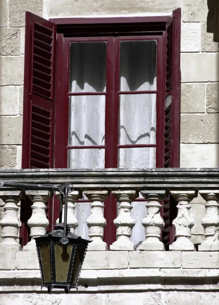 Mdina Malta Eski Kenti Ortaçağ Cephe — Stok fotoğraf