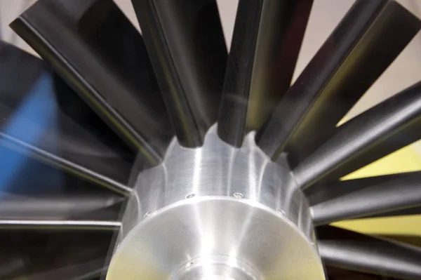 Közelről Egy Turbina — Stock Fotó