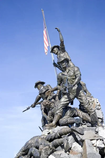 Homenaje Malasia Sus Héroes Caídos Forma Monumento Nacional Ubicado Kuala —  Fotos de Stock