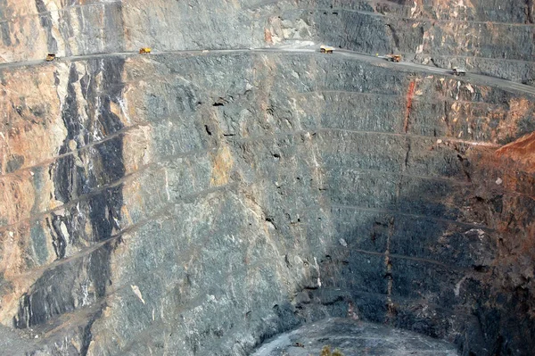 Camiones Super Pit Mina Oro Kalgoorlie Australia Occidental — Foto de Stock