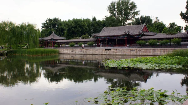 Edifício Complexo Jardins Palácio Verão Pequim China — Fotografia de Stock