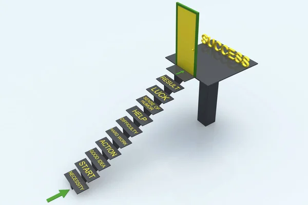 3D로 비즈니스 — 스톡 사진