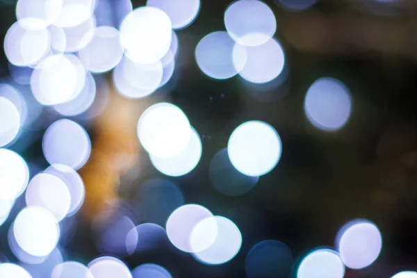 White Bokeh Abstract Christmas Background — Stock Photo, Image