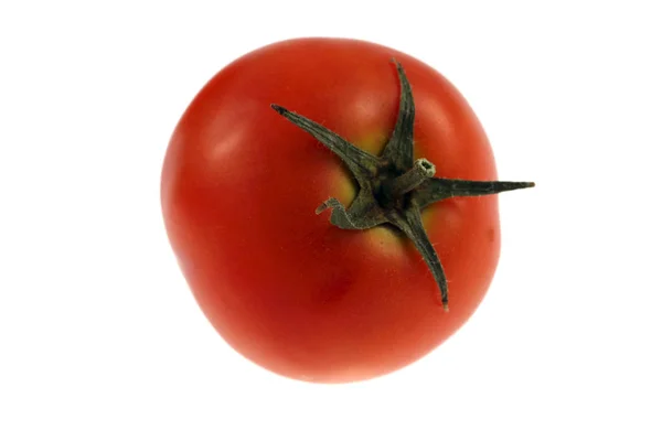 Tomate Aislado Sobre Fondo Blanco — Foto de Stock