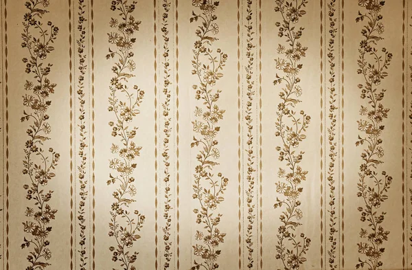 Old Beige Wallpaper Texture Background — Stock Photo, Image
