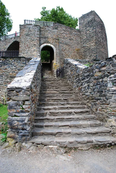 Castello Gotico Svojanov Repubblica Ceca — Foto Stock