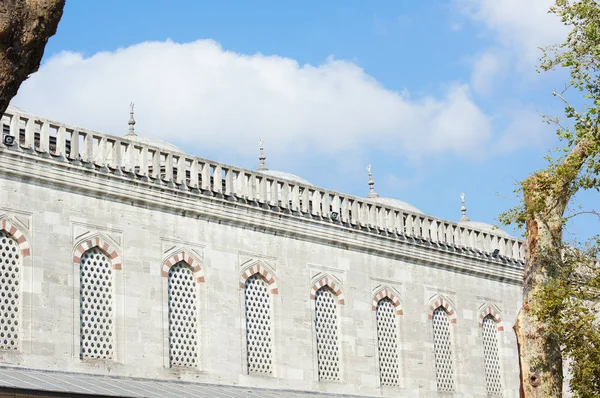 Mosquée Célèbre Ville Turque Instanbul Mosquée Bleue Dans Région Sultanakhmet — Photo