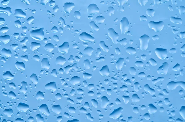 Krople Wody Oknie Deszczu Tle — Zdjęcie stockowe