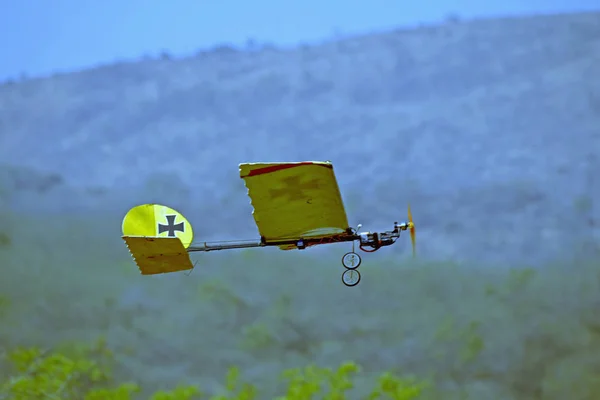 Modelo Avión Que Vuela — Foto de Stock