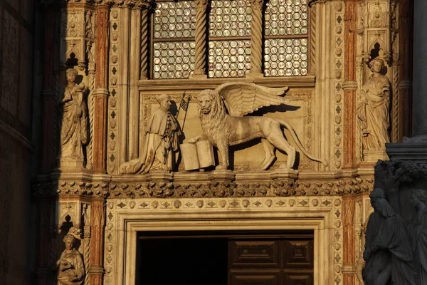 Porta Della Carta Ingresso Alla Basilica San Marco Venezia Simbolo — Foto Stock
