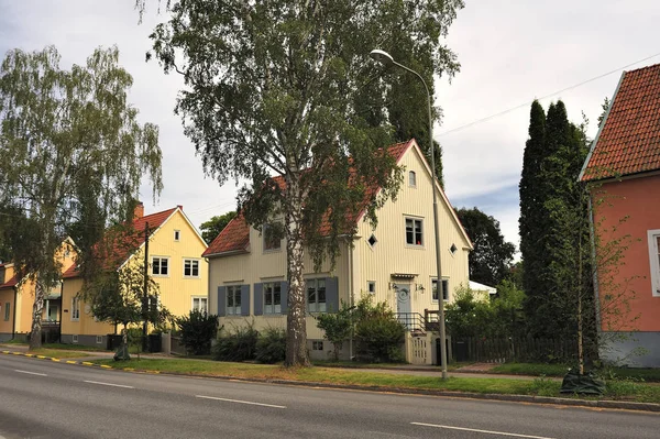 ストックホルム地域にスウェーデンの住宅 — ストック写真