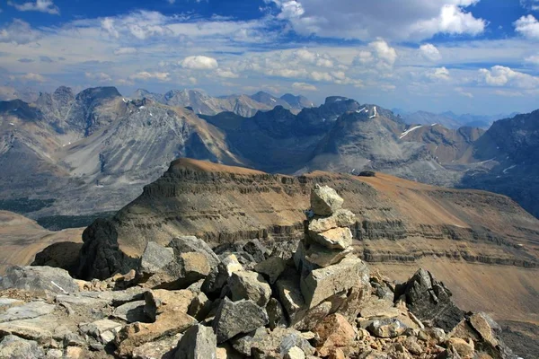 Погляд Вершину Національний Парк Банфф Альберта Канада — стокове фото