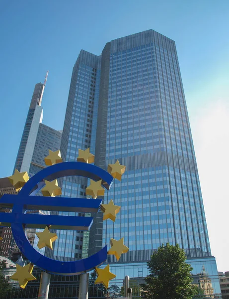 Banca Centrale Europea Francoforte Sul Meno Germania — Foto Stock