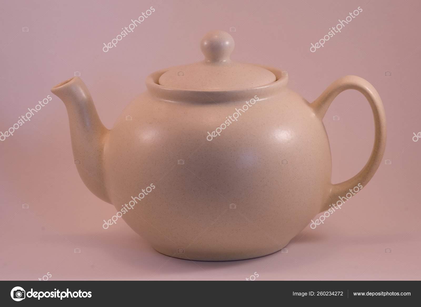 Teapot Vessel Used Steeping Tea Leaves Herbal Mix Boiling Water Stock