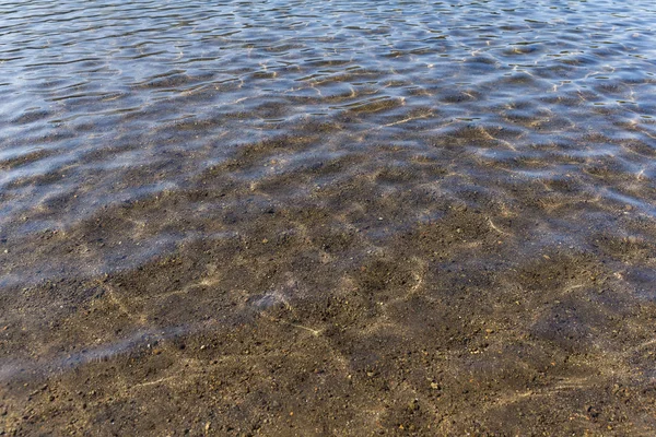 Meer Golven Oppervlak Het Moment Van Dag — Stockfoto