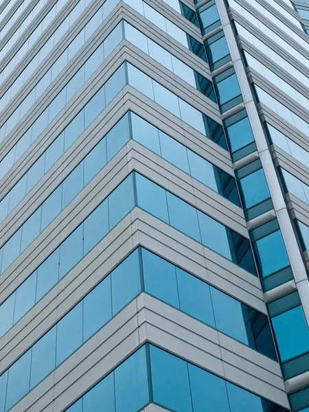 Budova Office Highrise Betonu Skla — Stock fotografie