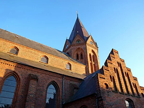 Detalles Una Iglesia Assens Dinamarca — Foto de Stock