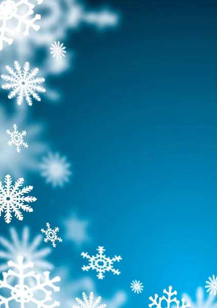 Weihnachtsbild Das Einen Idealen Hintergrund Blau Bilden Würde — Stockfoto