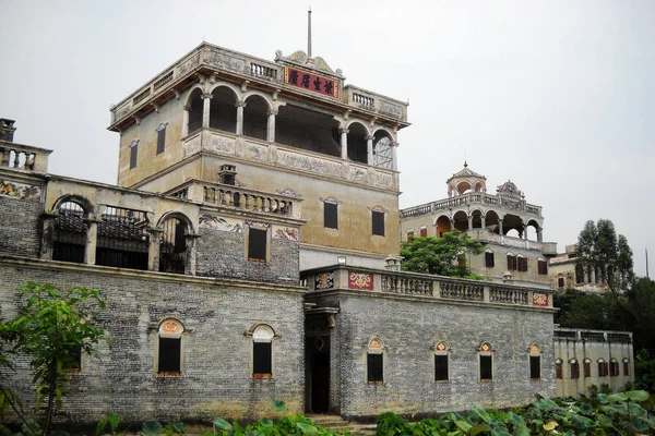 Chinese building arch diaolou stone mill