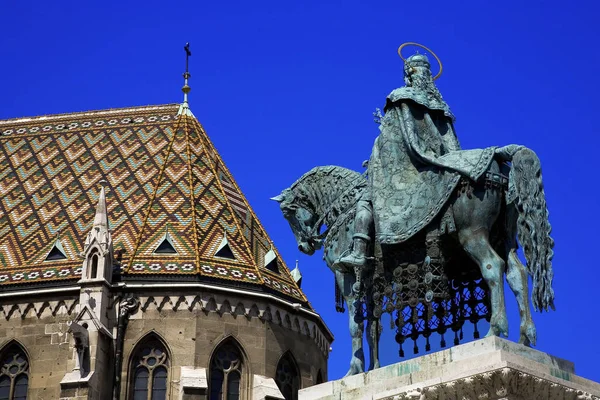 Hungary Budapest Iglesia Matyas Bastión Los Pescadores — Foto de Stock