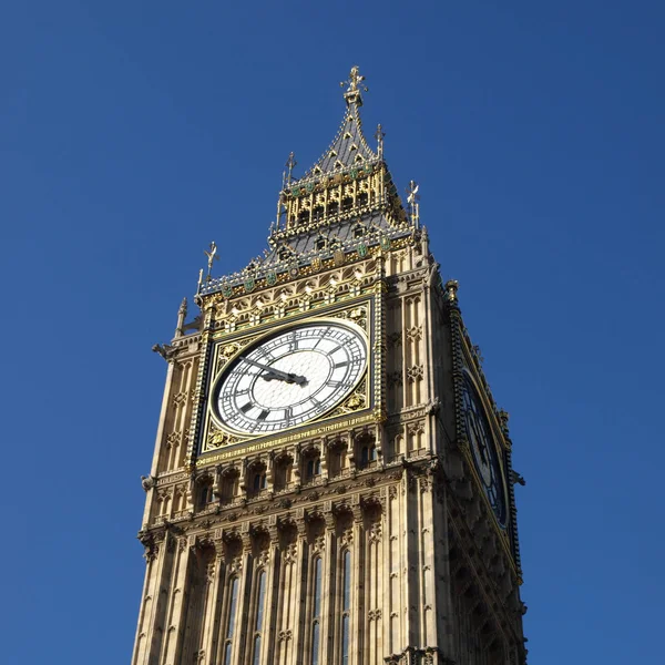 Big Ben Alle Camere Del Parlamento Westminster Palace Londra Regno — Foto Stock