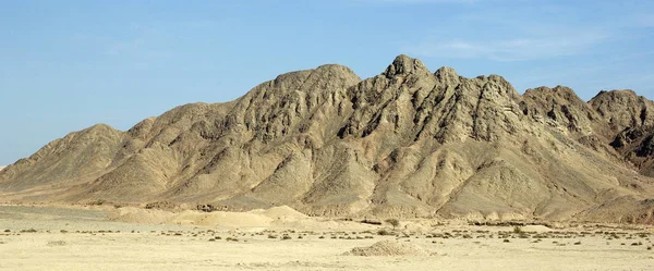 Paisagem Montanhosa Deserto Egípcio Panaromic — Fotografia de Stock